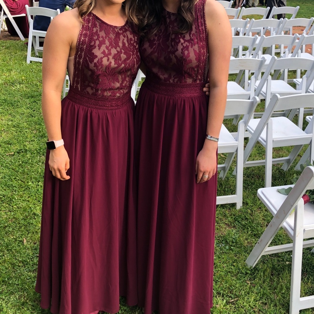 Lulus Garnet Maxi Dress